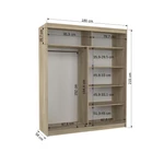 Kép 5/6 - Tükröződéses ajtók