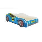 Kép 2/5 - Kék Batcar matracos ágy