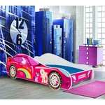 Kép 1/5 - CAR PINK matraccal 160x80 ágy
