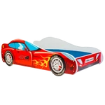 Kép 2/5 - Piros CAR 4x4 matracos ágy