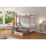 Kép 1/7 - Háromszemélyes emeletes ágy ETAPO 200x90