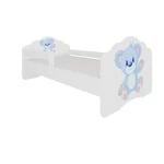 Kép 2/5 - CASIMO BLUE BEAR fehér ágy matraccal