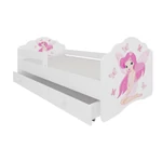 Kép 2/8 - Fehér színű ágy matraccal