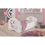 Kép 1/8 - Ágy matraccal és fiókkal CASIMO CAT 140x70