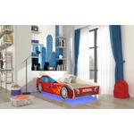Kép 1/6 - LED AUTO 4x4 matraccal és világítással 160x80 ágy