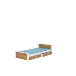 Kép 2/4 - Aldex 180x80 fehér ágy  artisan stílus