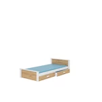 Kép 2/4 - Aldex 180x80 fehér ágy
