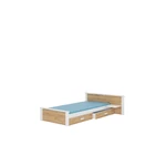 Kép 2/6 - Aldex SHELF 200x90 fehér ágyalvó