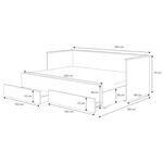Kép 5/6 - Modern design  kényelmes alvás