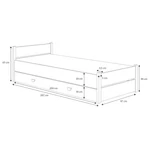 Kép 4/4 - Modern design és biztonságos alvás a kicsiknek