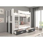 Kép 1/3 - Ágy emeletes két személyes ARTA 180x80