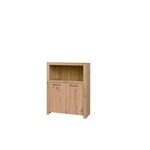 Kép 2/4 - Janez komód  Artisan  fekete színben