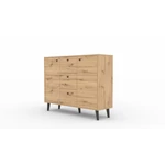 Kép 2/4 - BESA Artisan fém komód  fekete szín