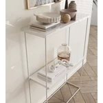 Kép 3/4 - Elegáns fehér fényes felület