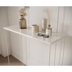Kép 3/4 - Elegáns fehér fényes konzul
