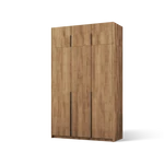 Kép 2/6 - Bregma III gardróbszekrény felső résszel, Artisan (148x250)-AB