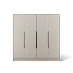 Kép 1/12 - Palladio 200 nyílóajtós gardróbszekrény, Kasmír (200x200)