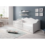 Kép 1/11 - ADRK Furniture EMKA Gray, White matraccal 160x80 ágy