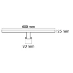 Kép 1/3 - LED lámpa Oświetlenie, 60 cm