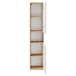 Kép 2/2 - Magas szekrény Aruba White, 35 cm