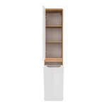 Kép 2/4 - Magas szekrény Aruba White, 35 cm