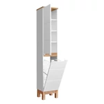Kép 3/3 - Magas szekrény Bali White, 35 cm