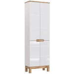 Kép 2/3 - Magas szekrény Bali White, 60 cm