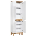 Kép 1/3 - Magas szekrény Bali White, 60 cm
