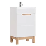 Kép 2/2 - Mosdó alá szekrény Bali White, 50 cm