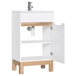 Kép 1/2 - Mosdó alá szekrény Bali White, 50 cm