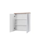 Kép 2/3 - Tükrös szekrény Bali White, 60 cm