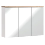 Kép 3/3 - Tükrös szekrény Bali White, 100 cm