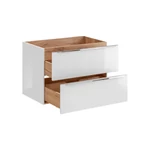 Kép 1/4 - Mosdó alá szekrény Capri White, 80 cm