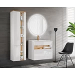 Kép 2/4 - Mosdó alá szekrény Bahama White, 80 cm