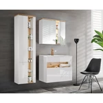 Kép 3/4 - Mosdó alá szekrény Bahama White, 80 cm