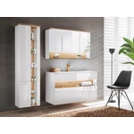 Kép 2/7 - Mosdó alá szekrény Bahama White, 120 cm