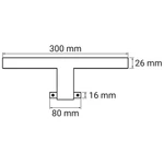 Kép 3/3 - LED lámpa Oświetlenie, 30 cm