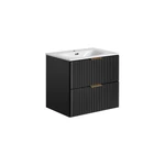 Kép 16/21 - Mosdó alá szekrény Adel Black, 60 cm