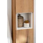 Kép 1/8 - Magas szekrény Nova Oak, 30 cm