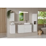 Kép 5/7 - Magas szekrény Nova White, 30 cm