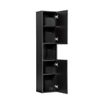Kép 3/8 - Magas szekrény Nova Black, 30 cm