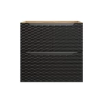 Kép 3/7 - Mosdó alá szekrény Ocean Black, 60 cm