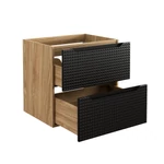 Kép 4/4 - Mosdó alá szekrény Luxor Black, 60 cm