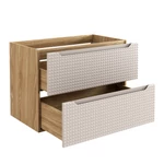 Kép 3/4 - Mosdó alá szekrény Luxor Beige, 80 cm
