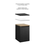 Kép 7/9 - Pult alá szekrény Nova Black, 40 cm