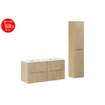 Kép 2/2 - Bútorszett Nordic Cremona, 120 cm