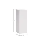 Kép 9/10 - Félmagas szekrény Aster White, 30 cm