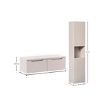 Kép 2/9 - Bútorszett Nova Cashmere, 100 cm