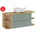 Kép 4/10 - Bútorszett Aster Green, 120 cm