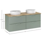Kép 2/14 - Bútorszett Aster Green, 120 cm